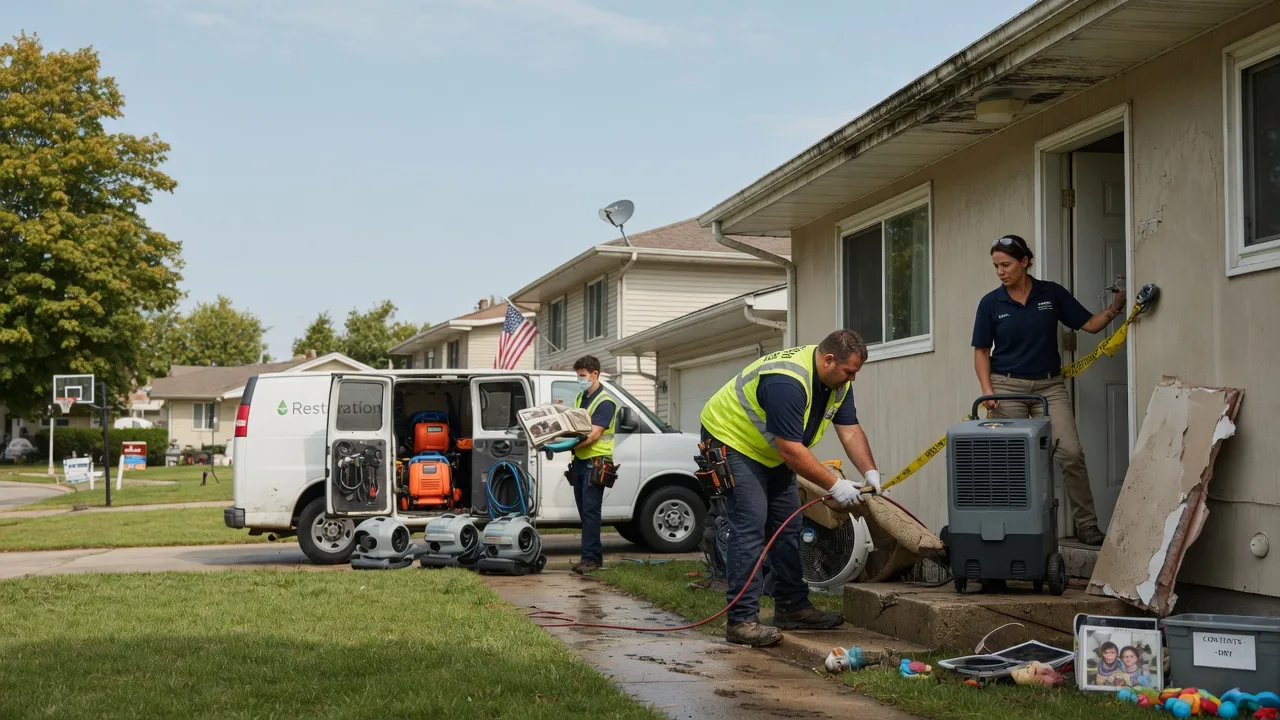 Water Damage Restoration in Spring Valley, IL near me